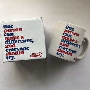 NWB Quotable Coffee Mug with Bonus Gift